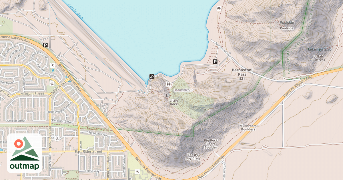 Map of Beanstalk