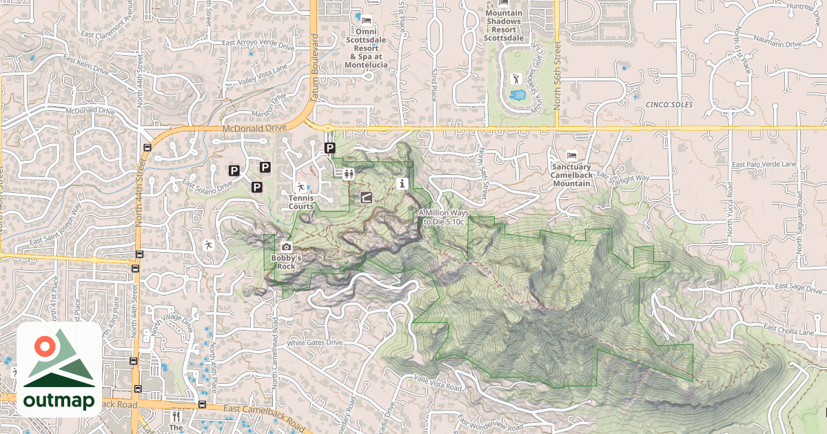 Map of A Million Ways to Die