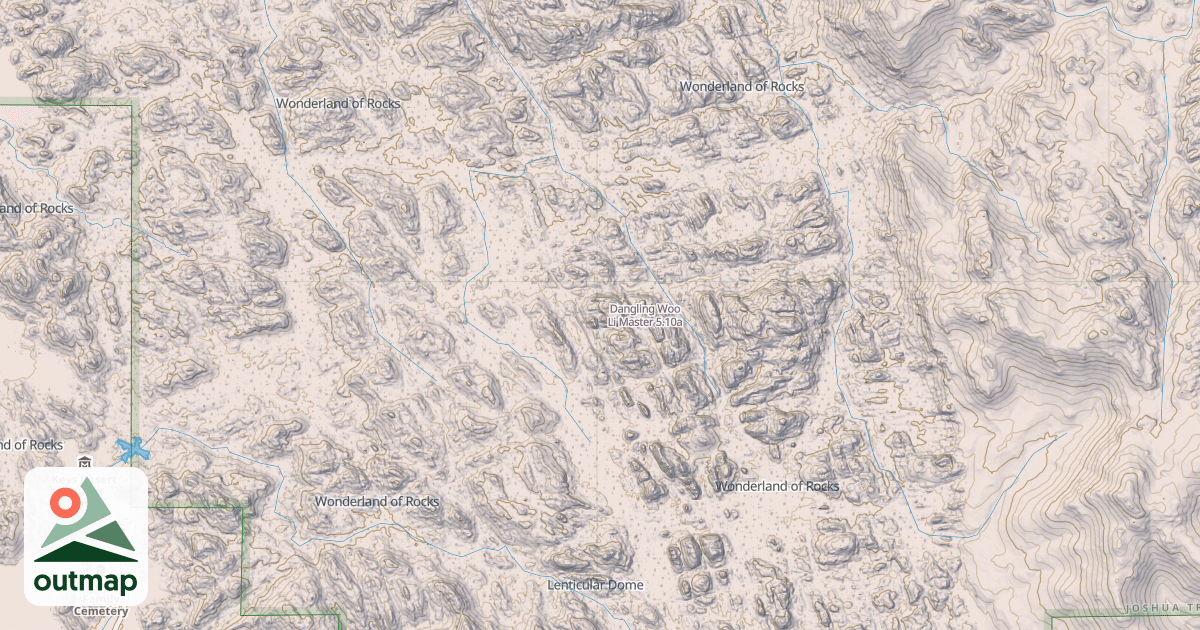 Map of Dangling Woo Li Master