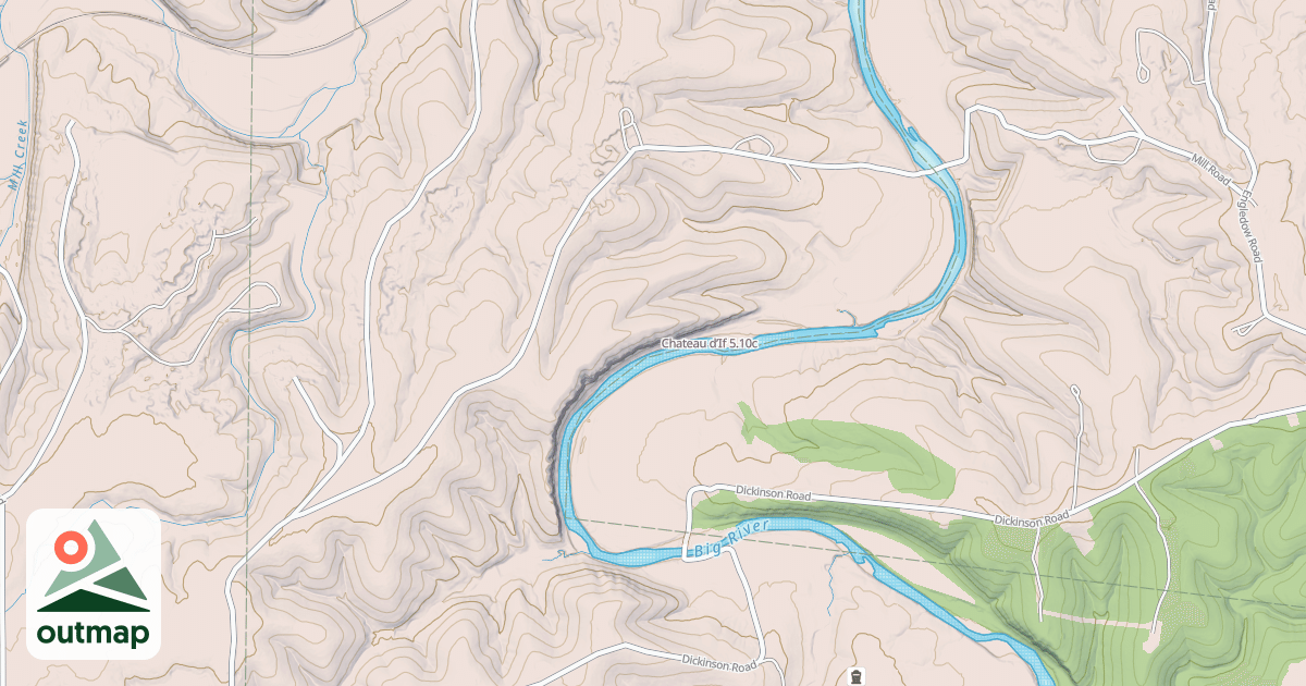 Map of Chateau d’If