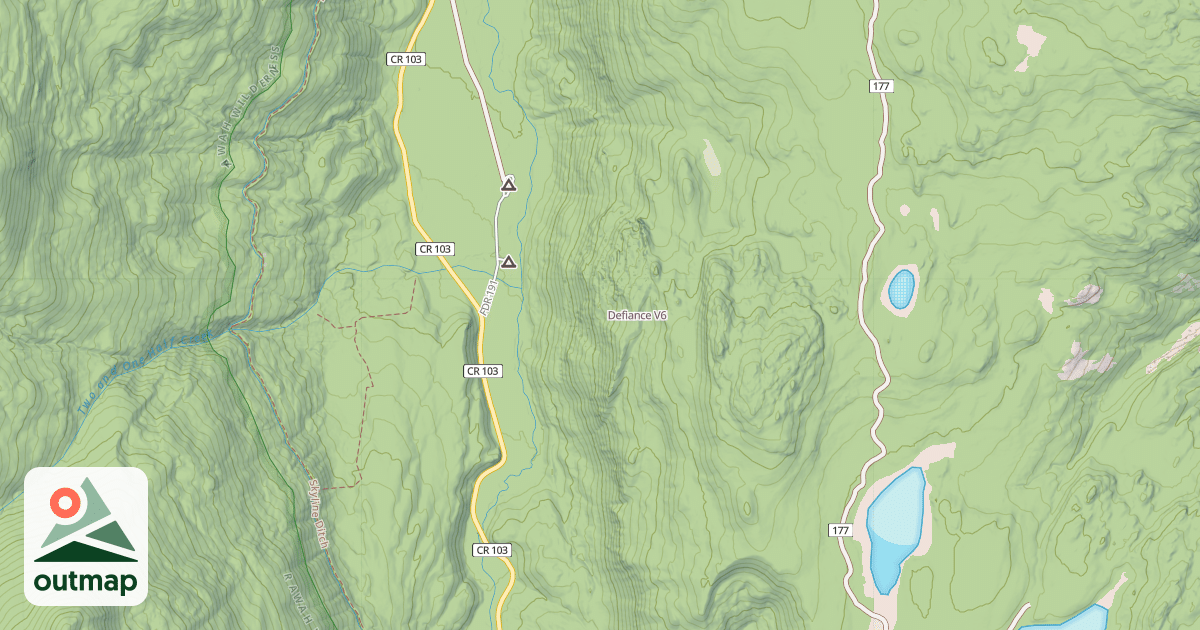 Map of Defiance