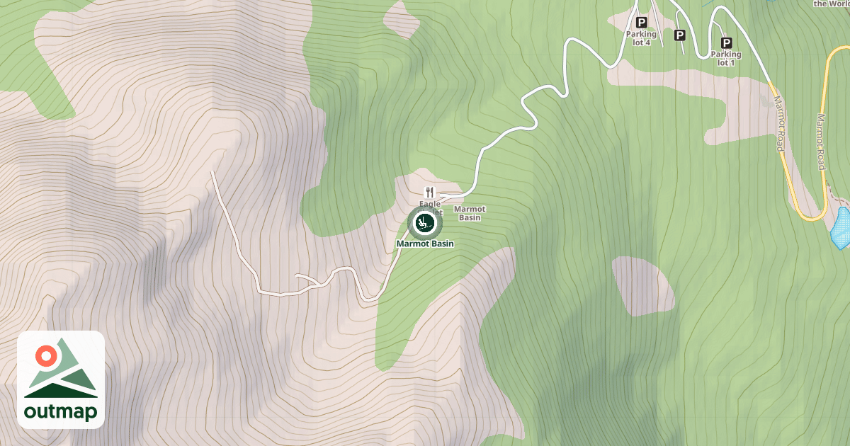 Map of Marmot Basin
