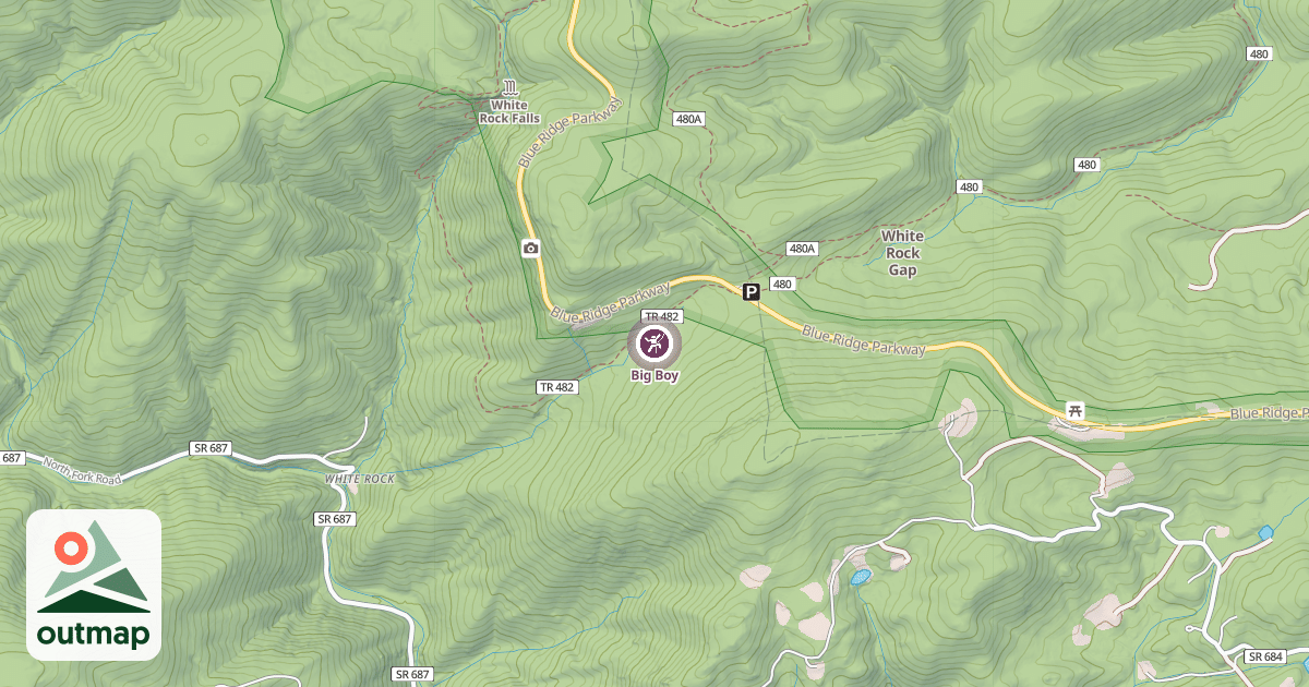 Map of Big Boy