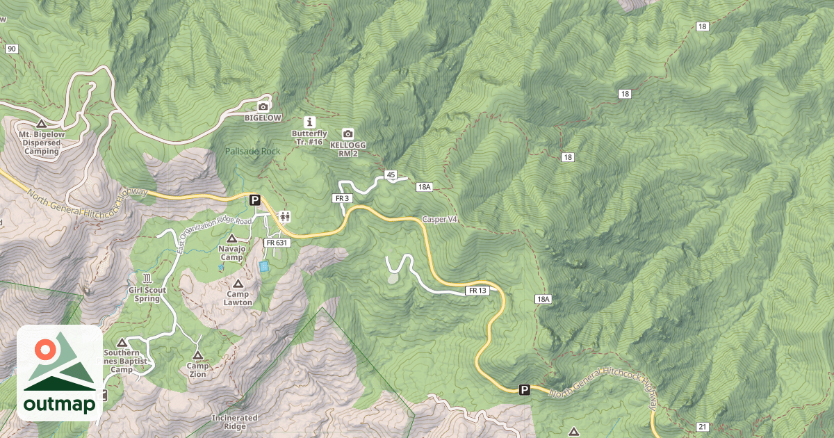 Map of Casper