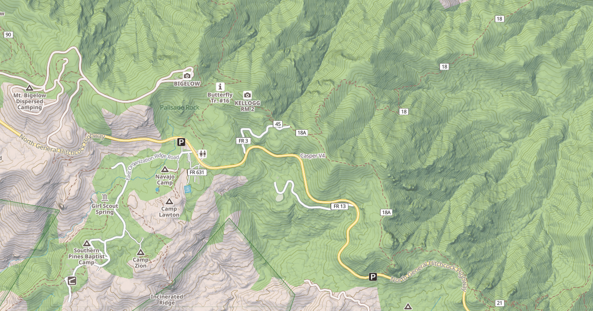 Map preview of Casper