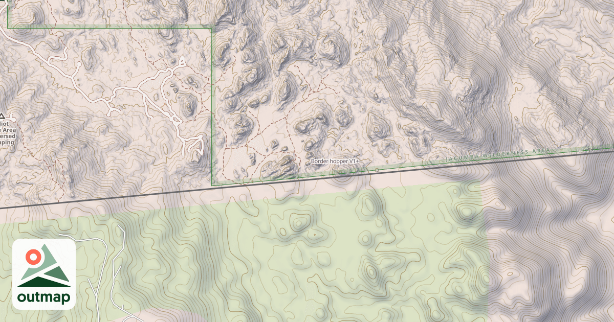 Map of Border hopper