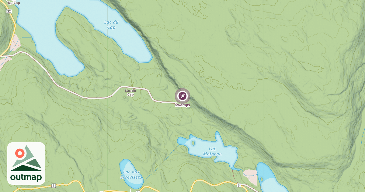 Map of Swamps