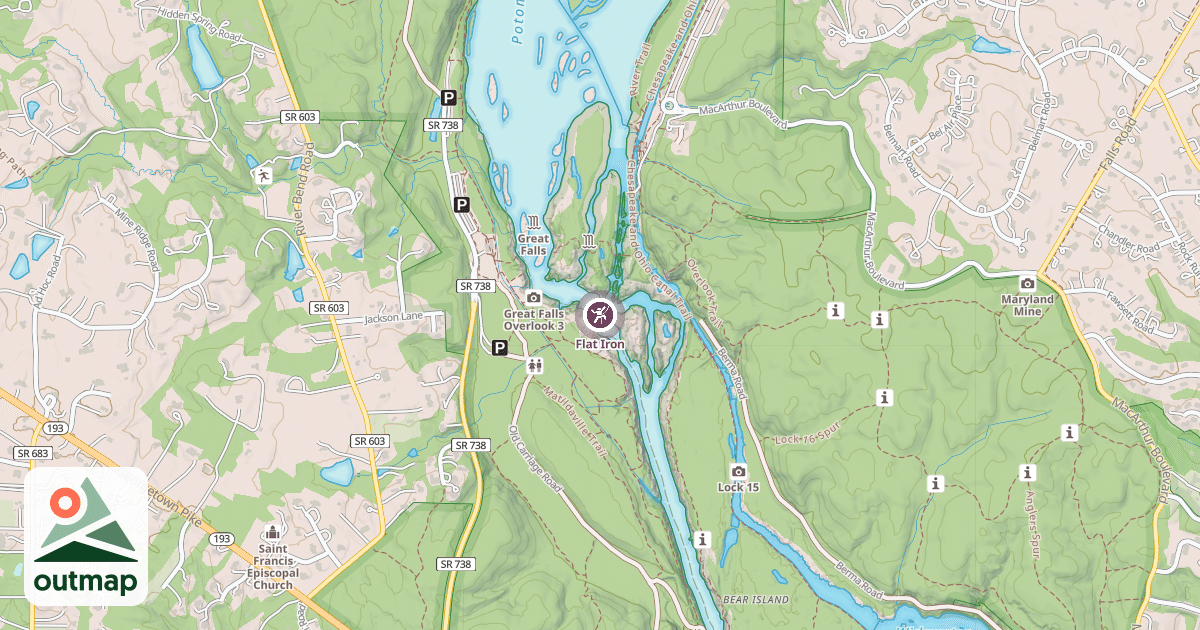 Map of Flat Iron