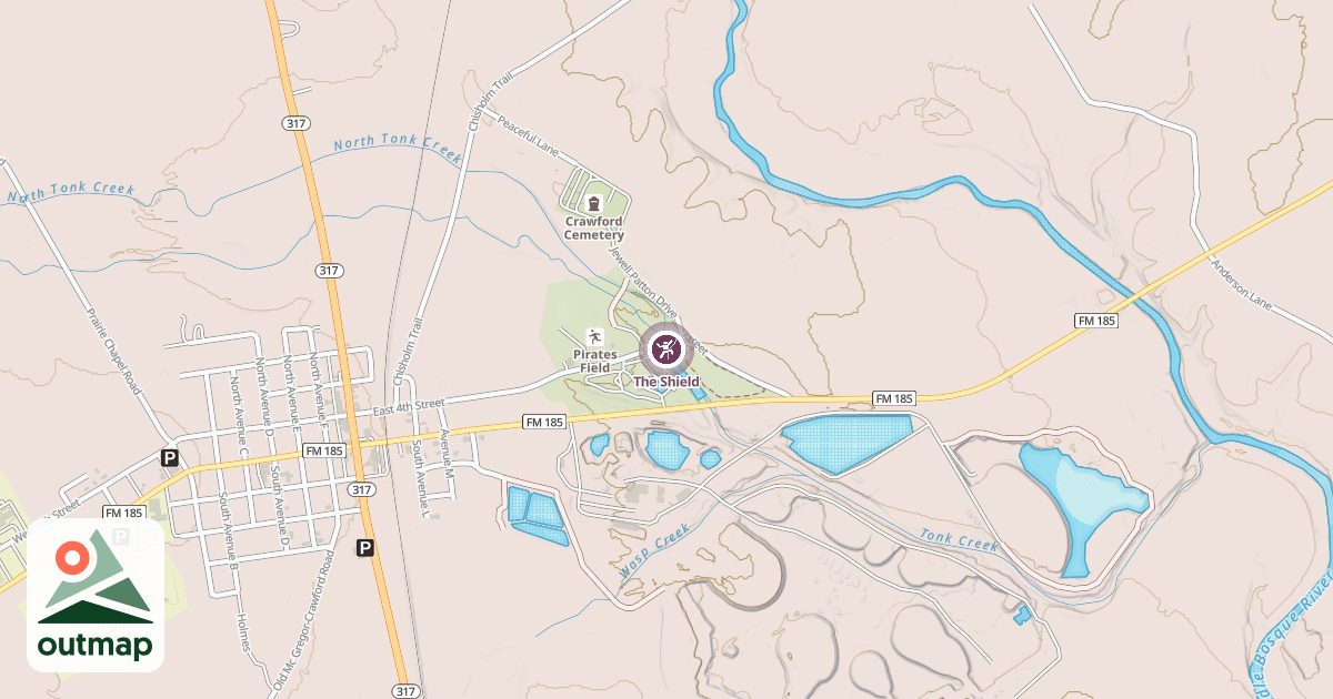 Map of The Shield