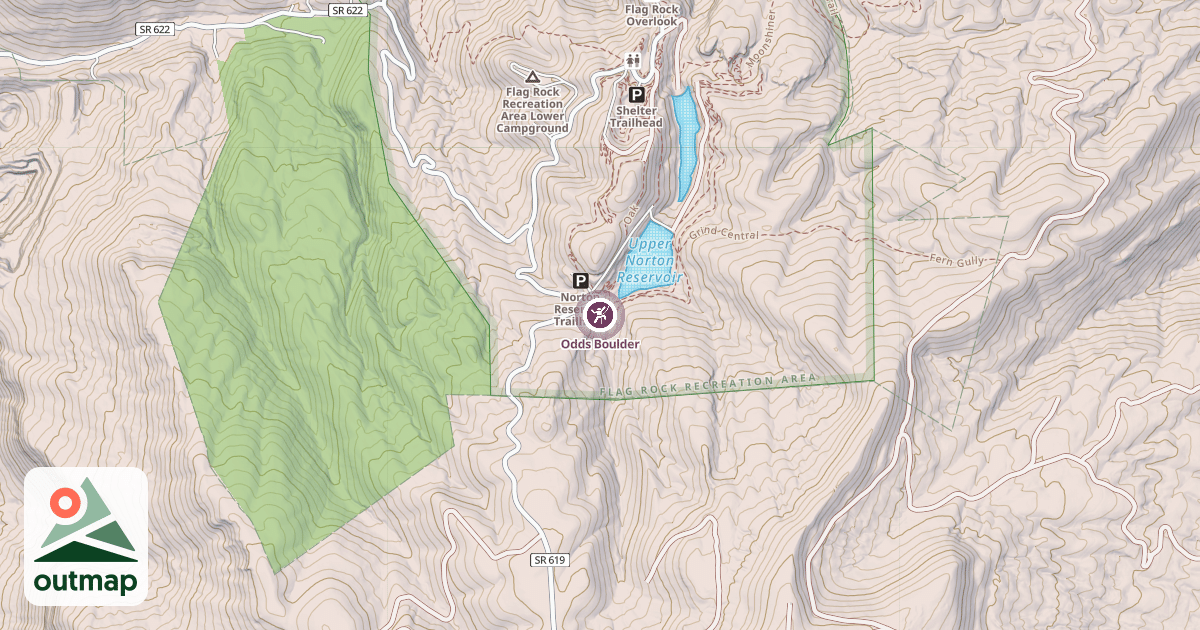 Map of Odds Boulder