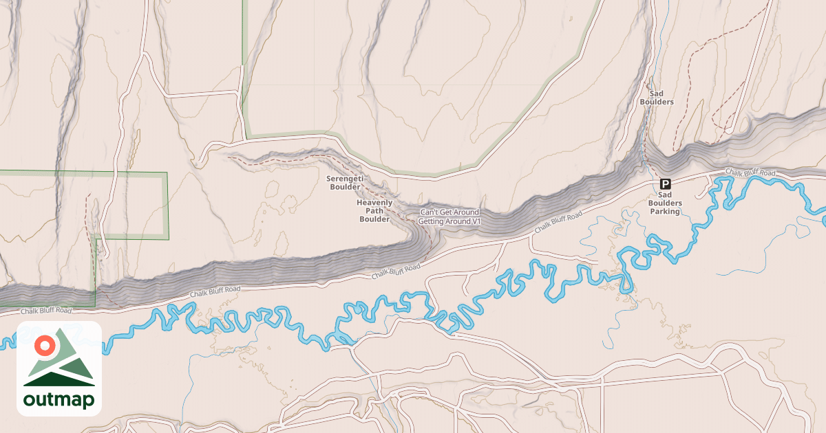 Map of Can't Get Around Getting Around