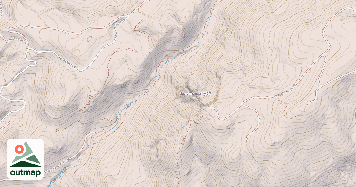 Map of Sea of Tranquility