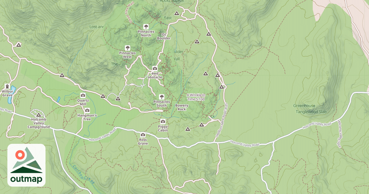 Map of A Wrinkle in Time