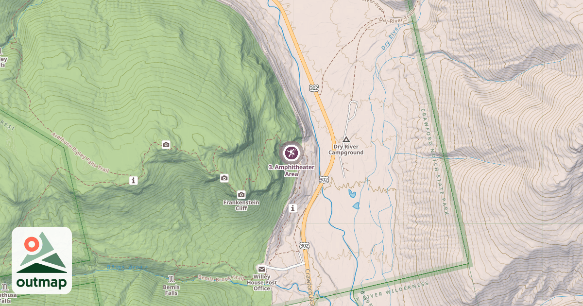 Map of 3. Amphitheater Area