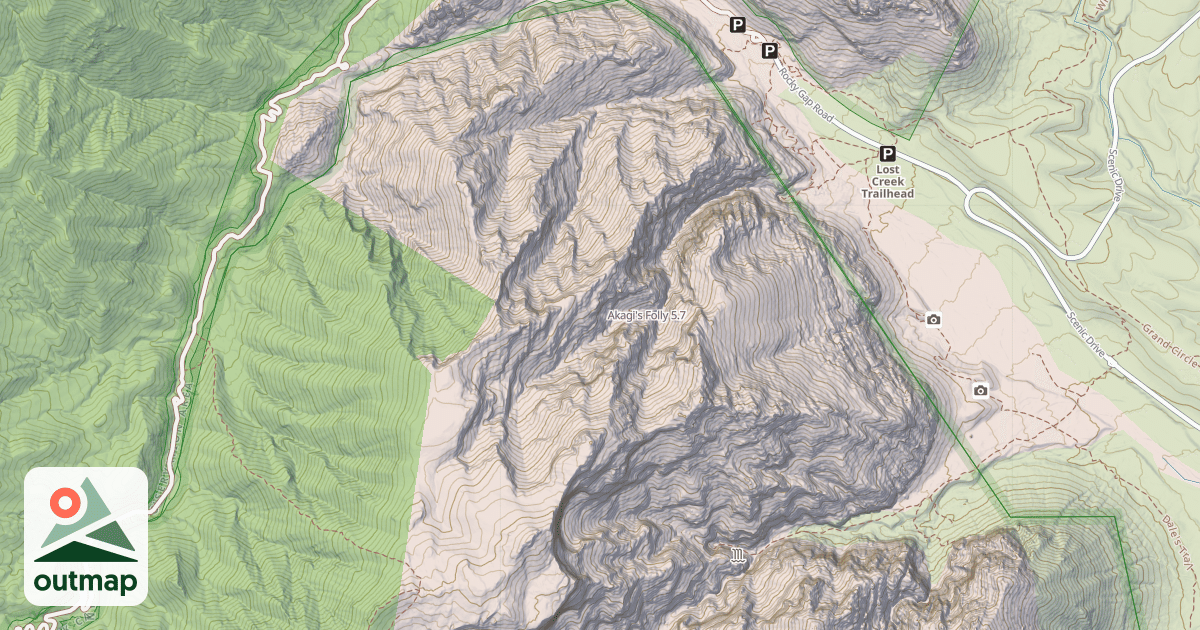 Map of Akagi's Folly