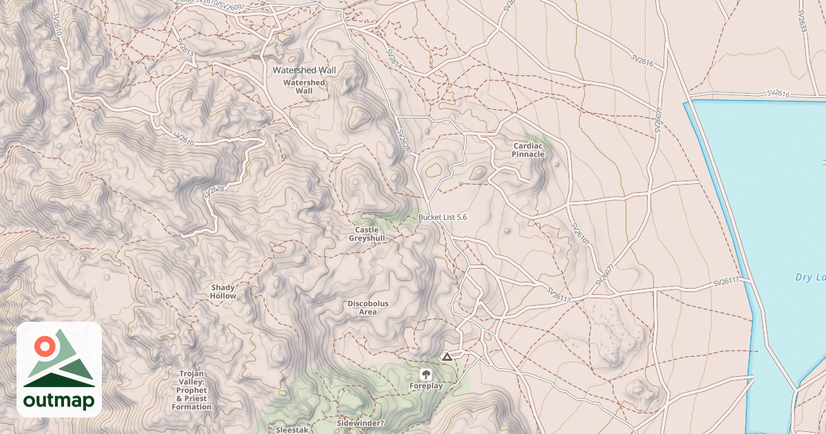 Map of Bucket List