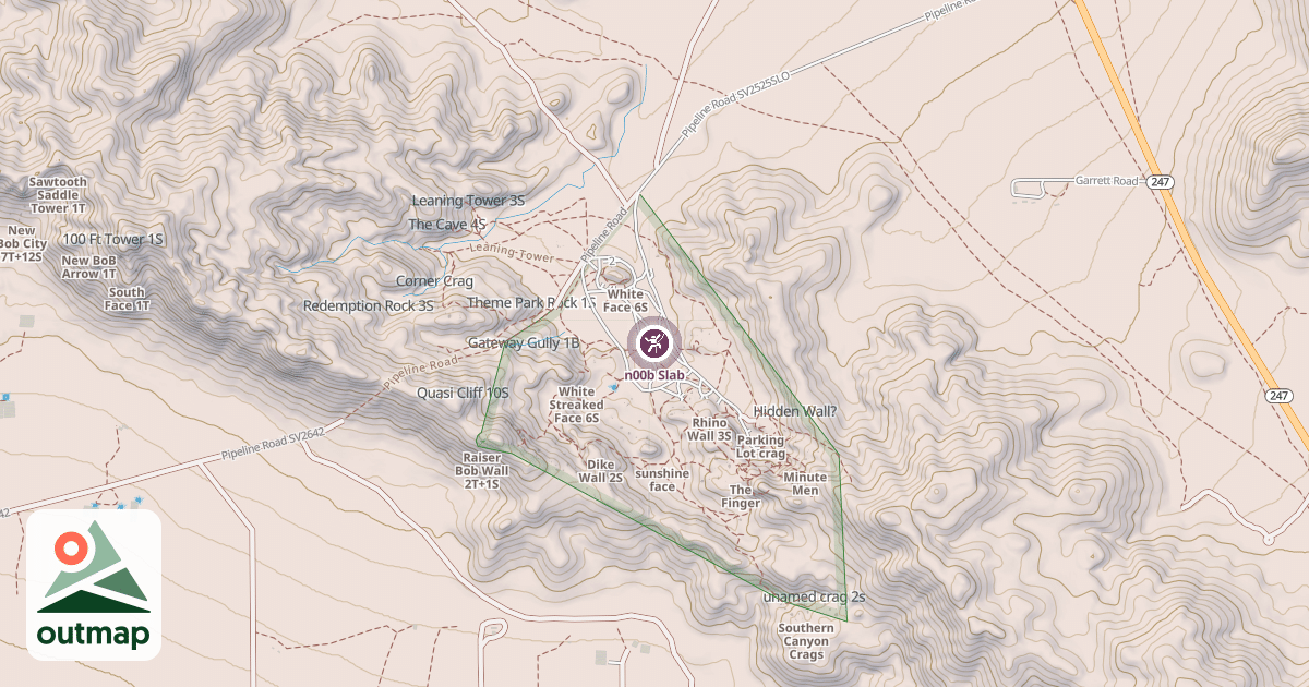 Map of n00b Slab