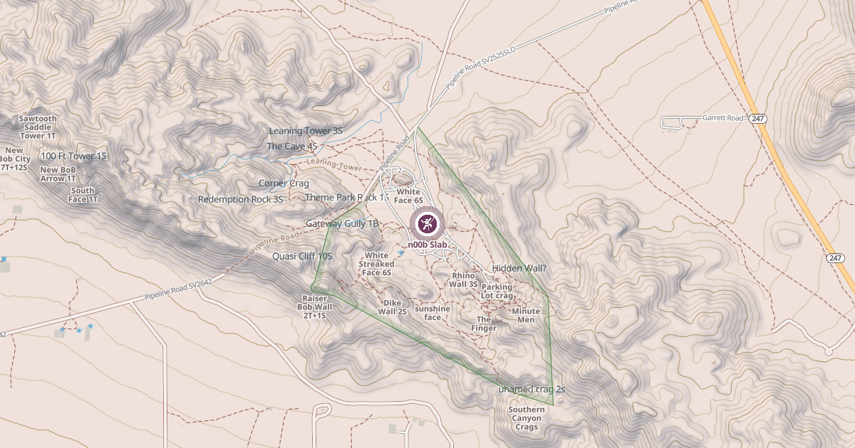 Map preview of n00b Slab