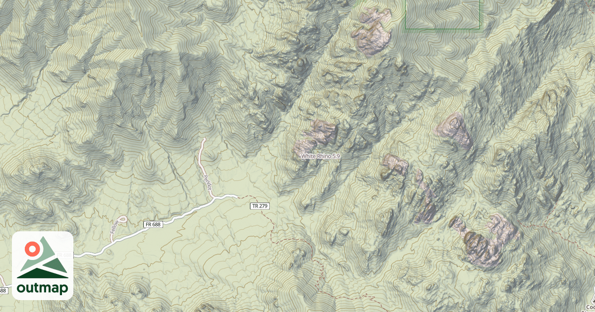 Map of White Rhino