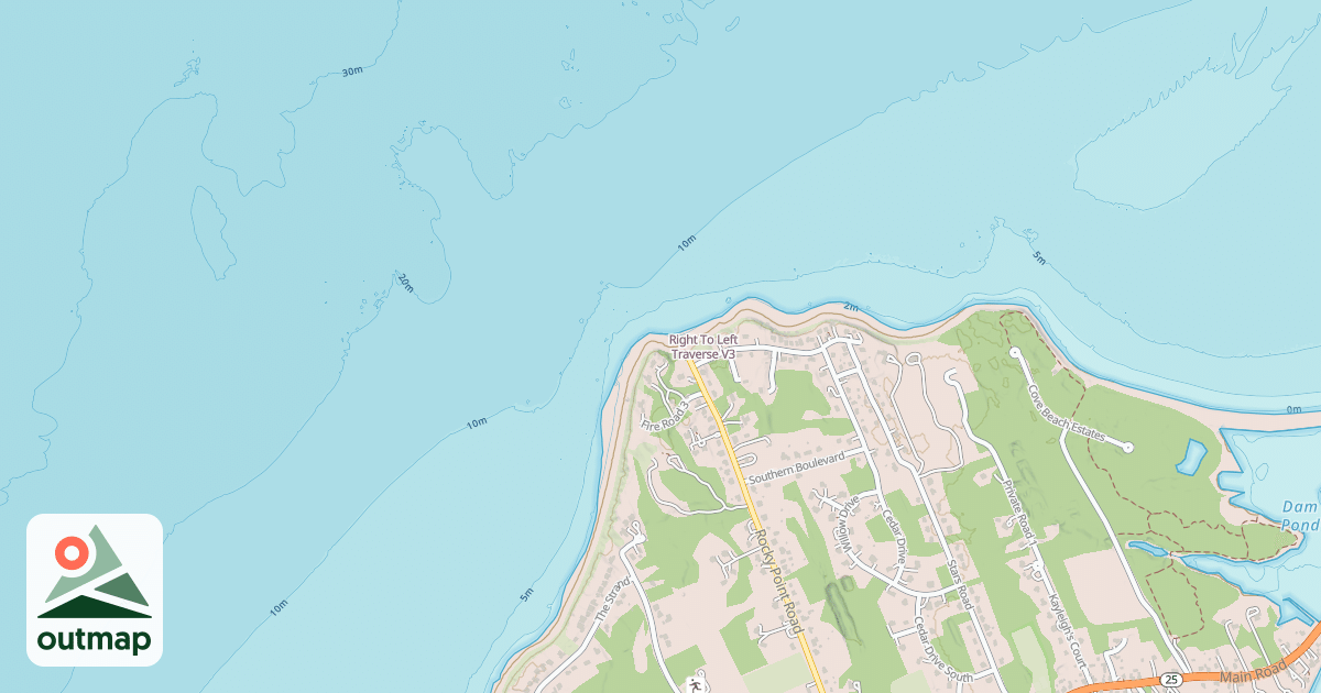 Map of Right To Left Traverse