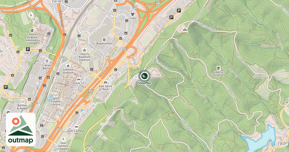 Map of Snowflex