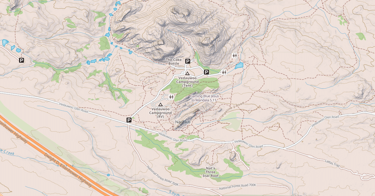 Map preview of Flaming Blue Jesus to Mandala