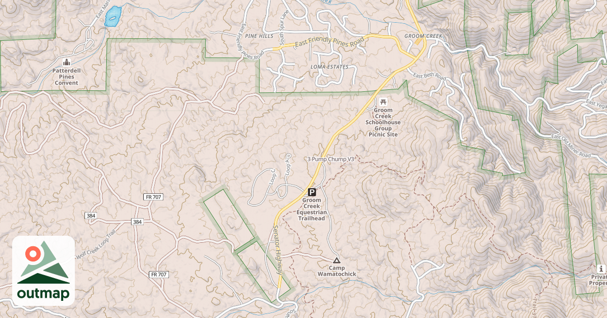 Map of 3 Pump Chump