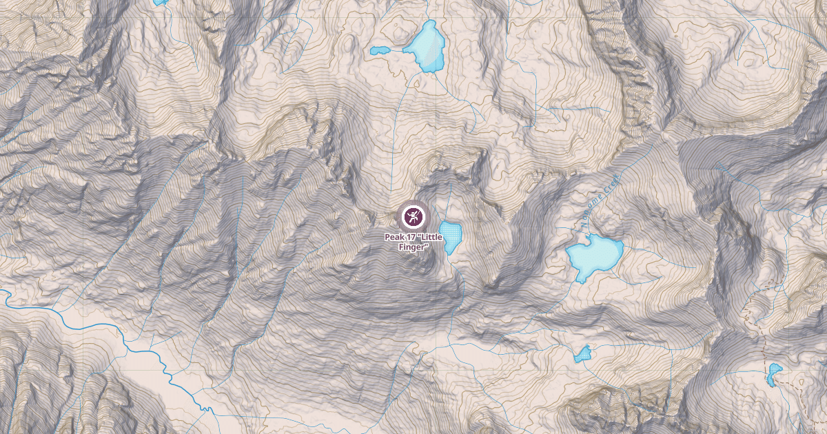 Map preview of Peak 17 "Little Finger"
