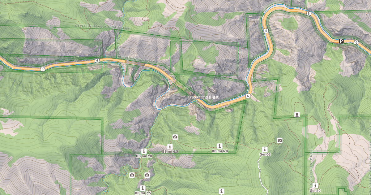 Map preview of Calculation 45