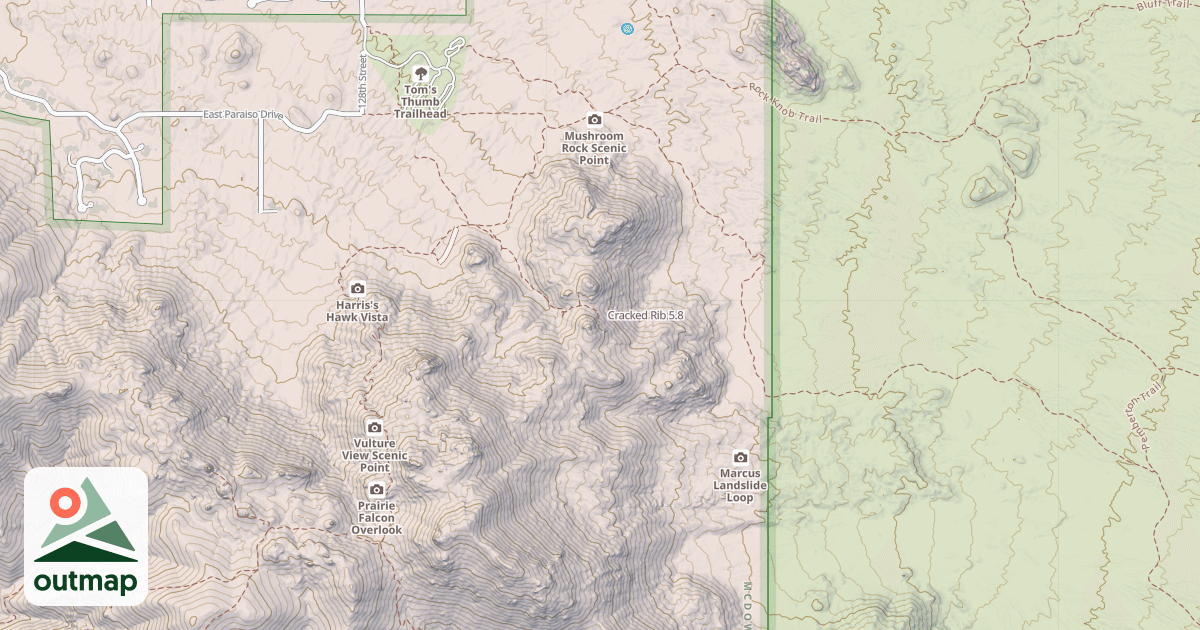 Map of Cracked Rib