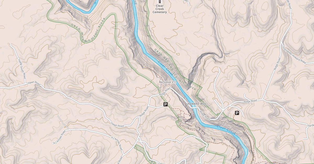 Map preview of Reclusive