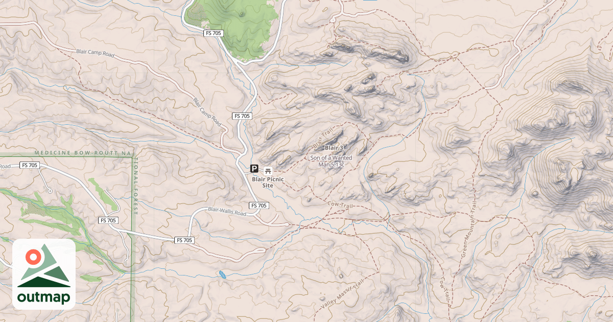 Map of Son of a Wanted Man