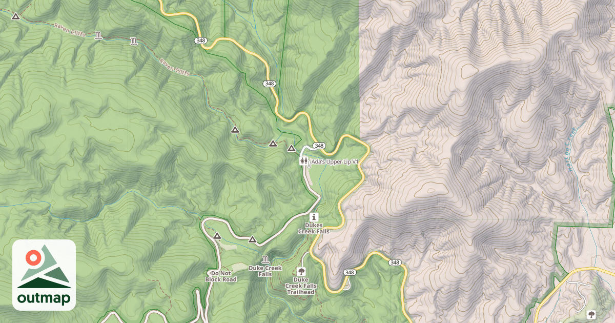 Map of Ada’s Upper Lip