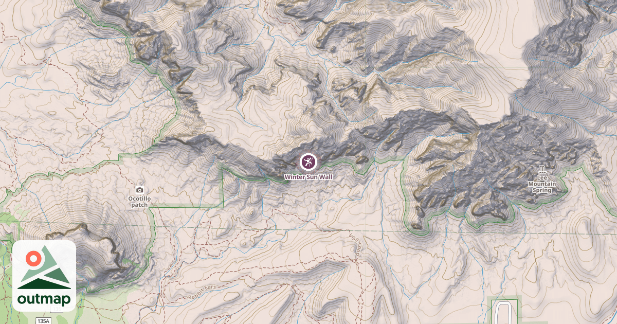 Map of Winter Sun Wall