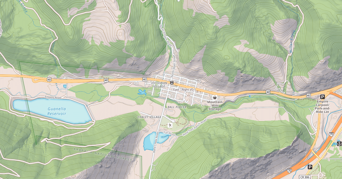 Map preview of East - Right