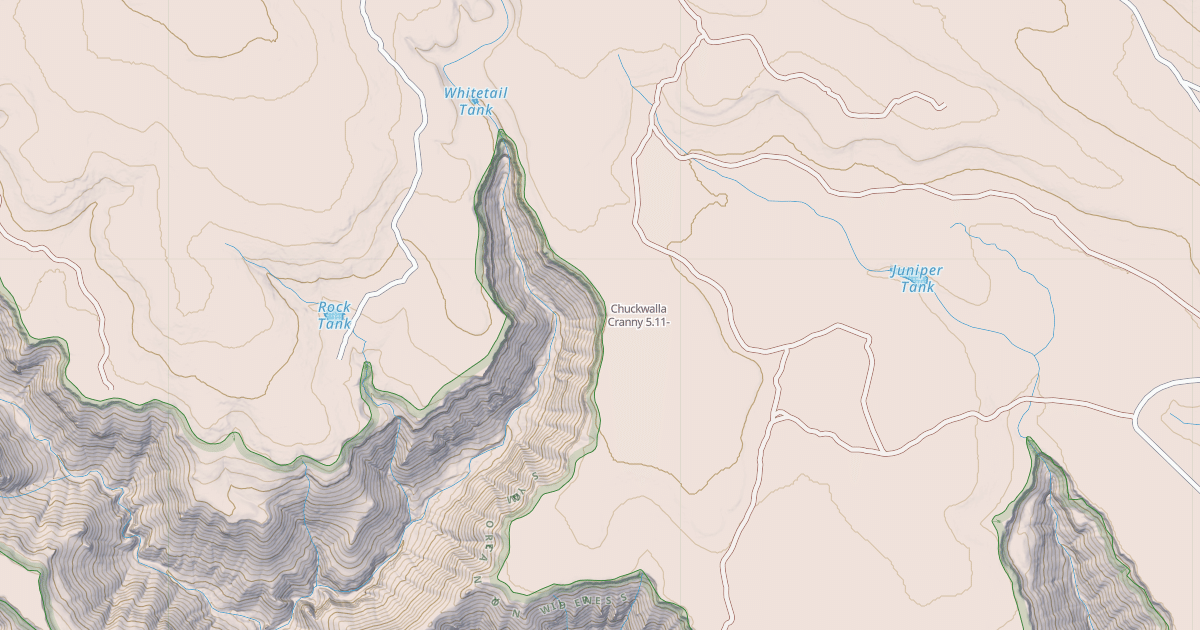 Map preview of Chuckwalla Cranny