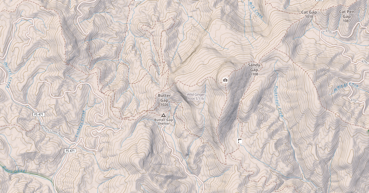 Map preview of Wild Ginger Root
