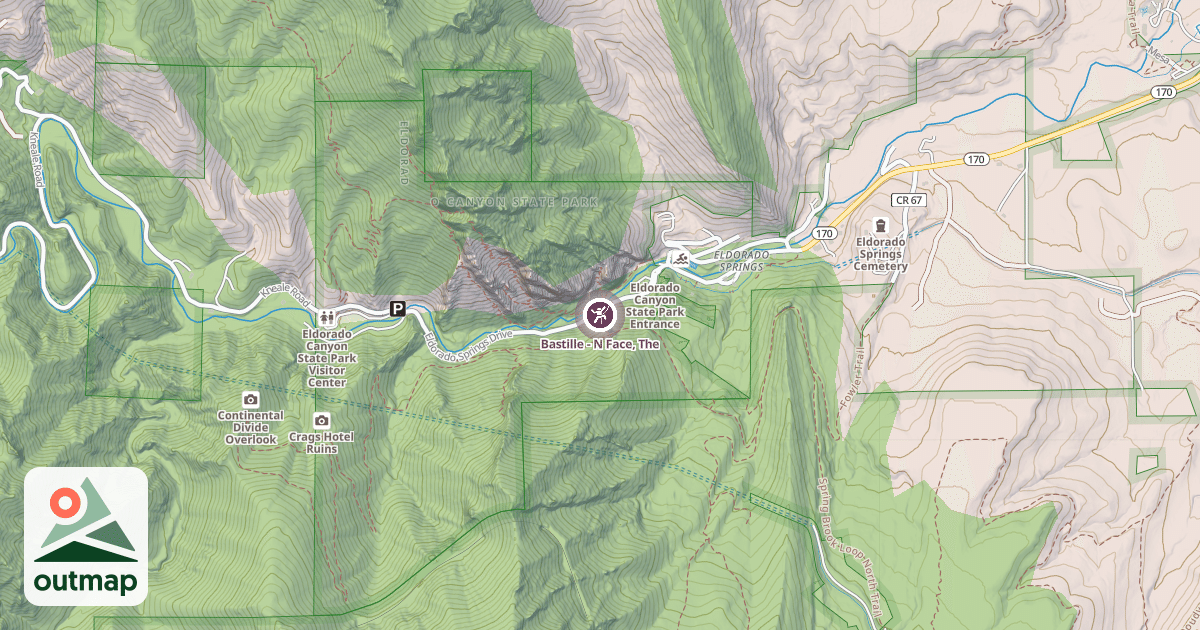 Map of Bastille - N Face, The