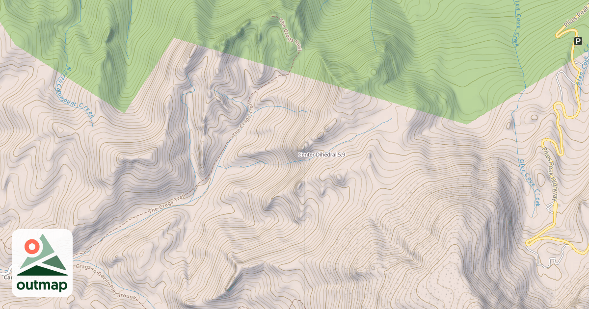 Map of Center Dihedral