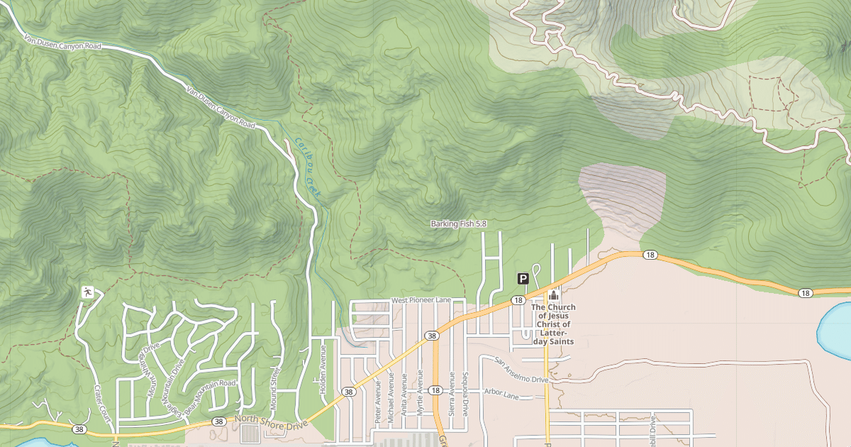 Map preview of Barking Fish