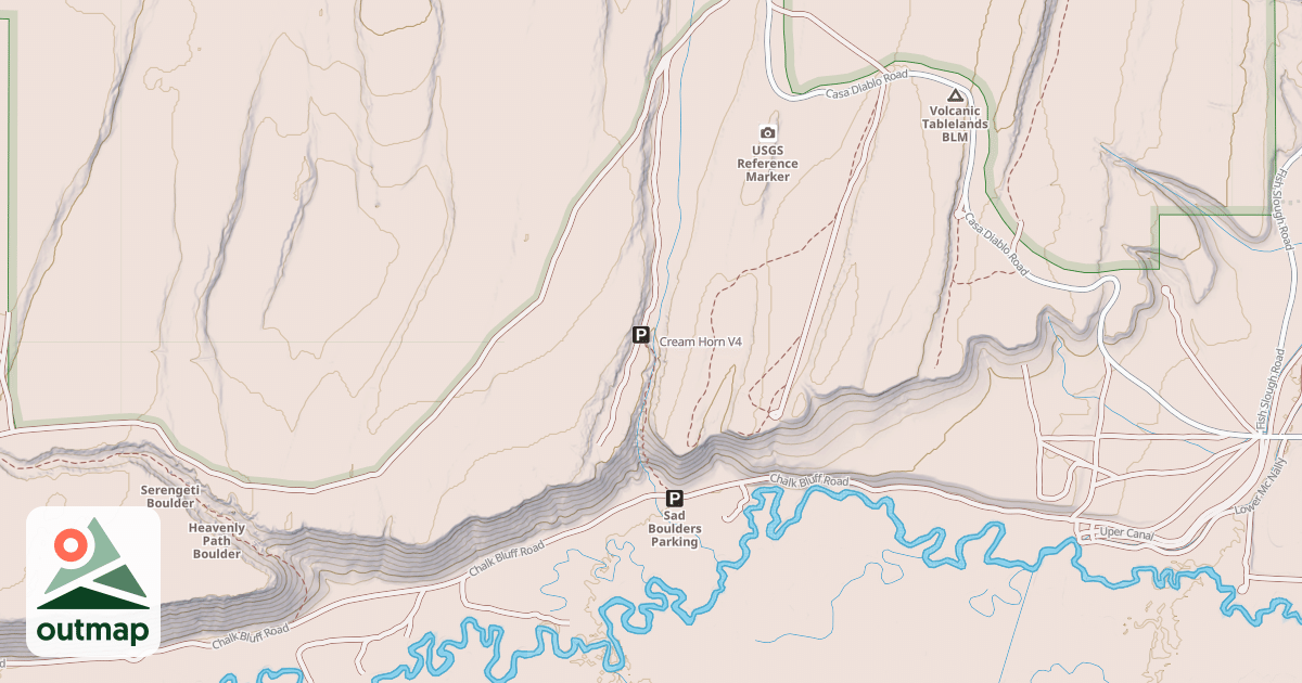 Map of Cream Horn