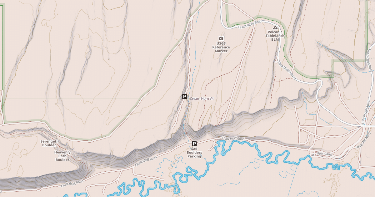 Map preview of Cream Horn