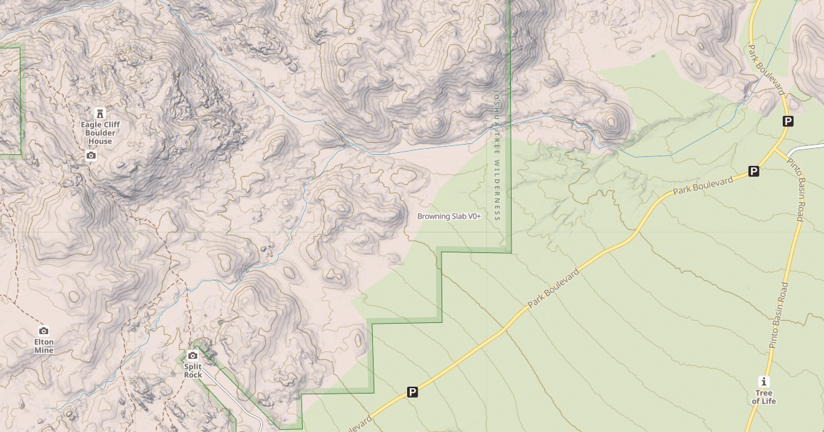 Map preview of Browning Slab