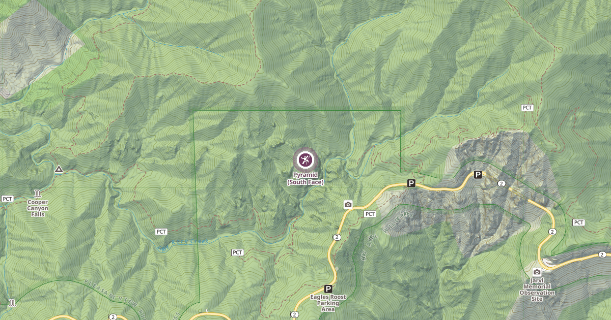 Map preview of Pyramid (South Face)