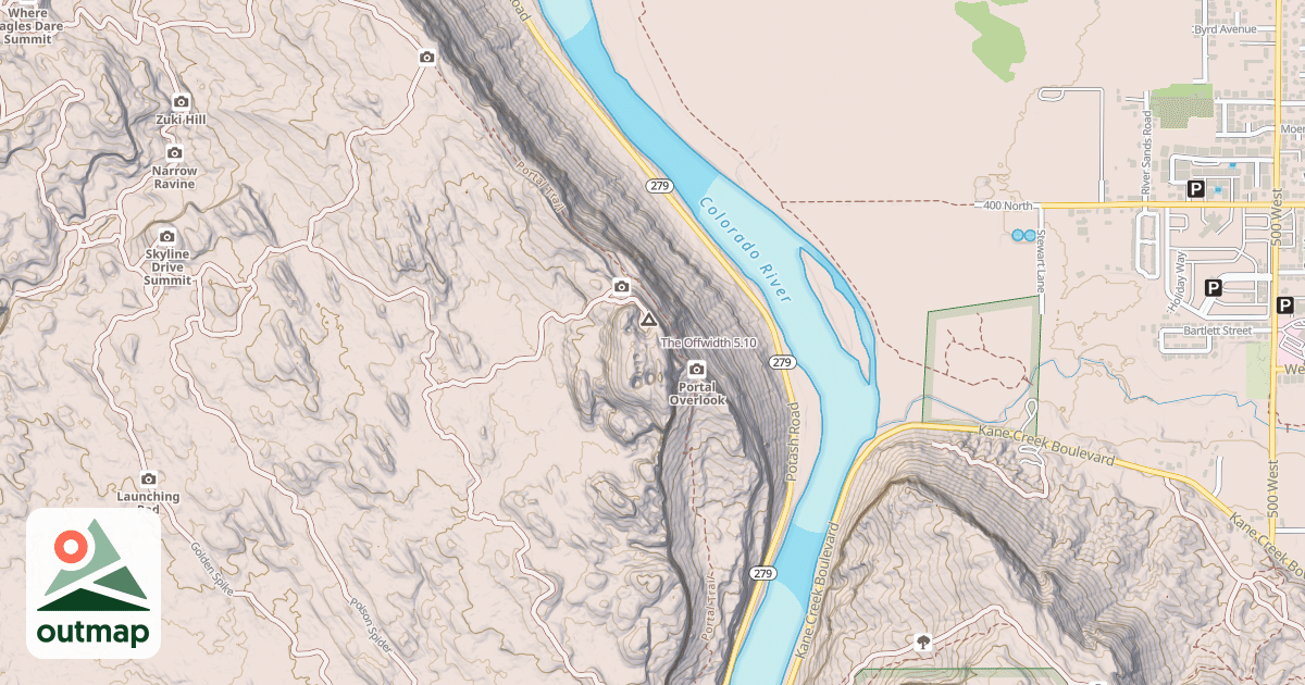 Map of The Offwidth