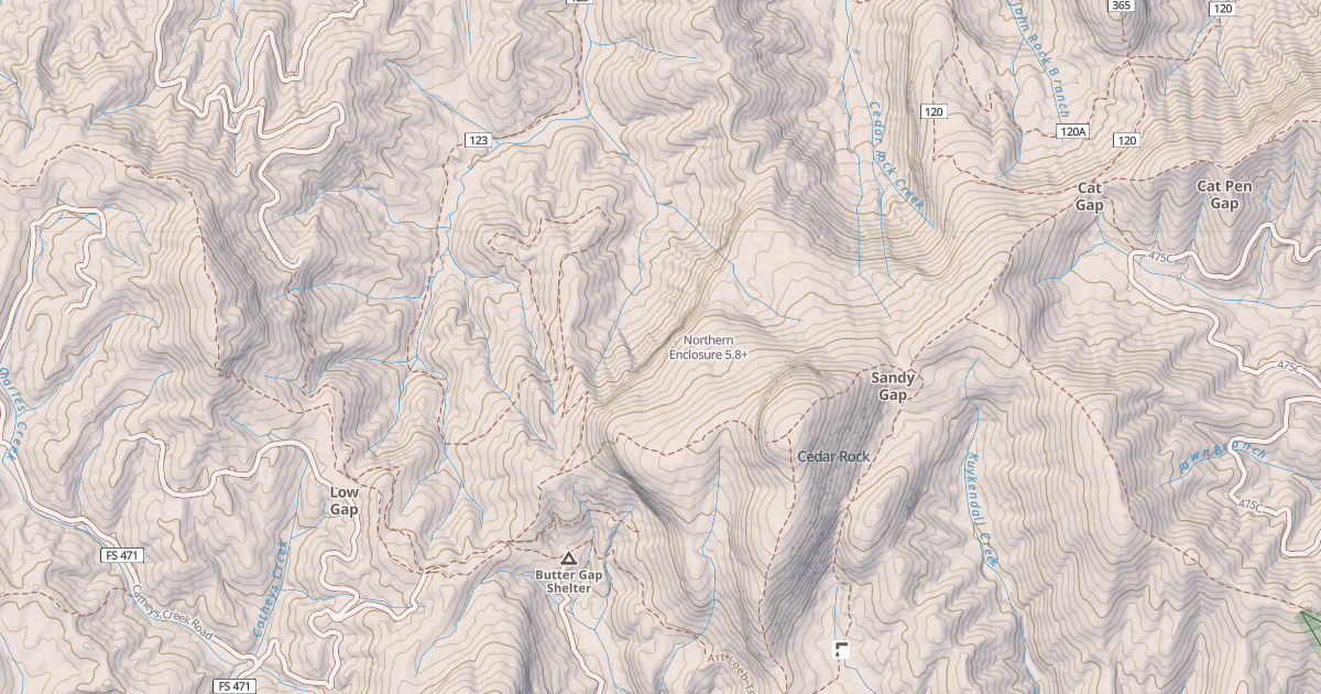 Map preview of Northern Enclosure