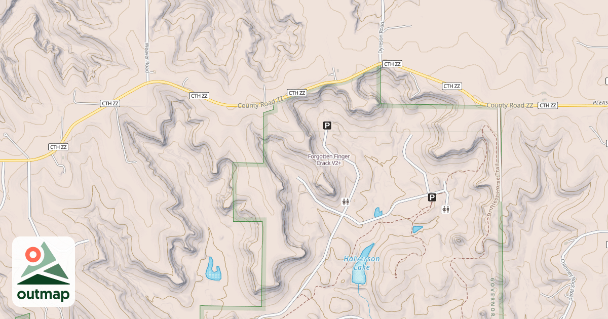 Map of Forgotten Finger Crack