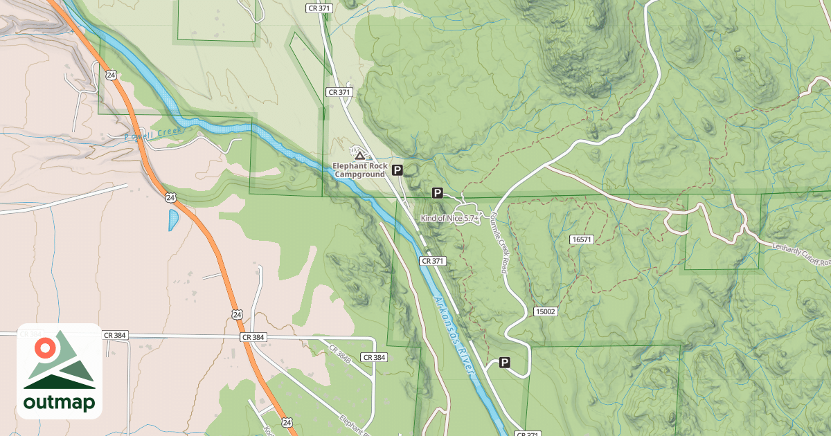 Map of Kind of Nice
