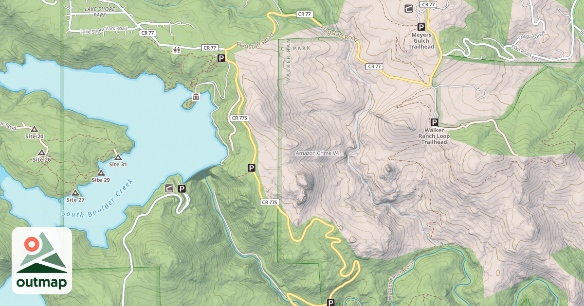 Map of Amazon Crime