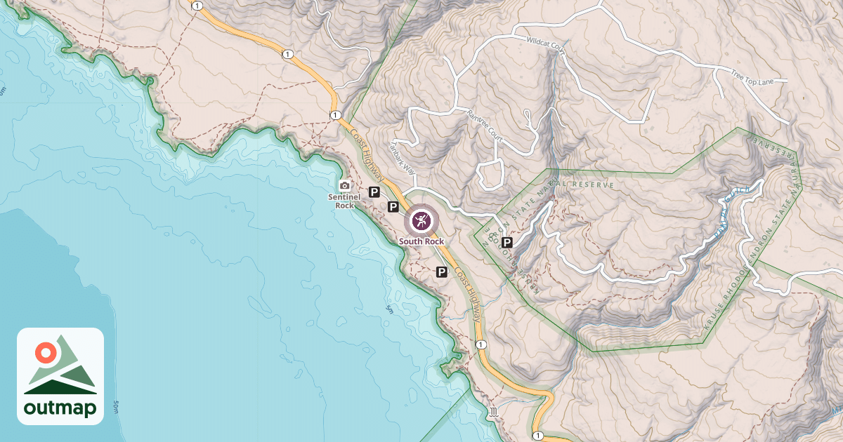Map of South Rock